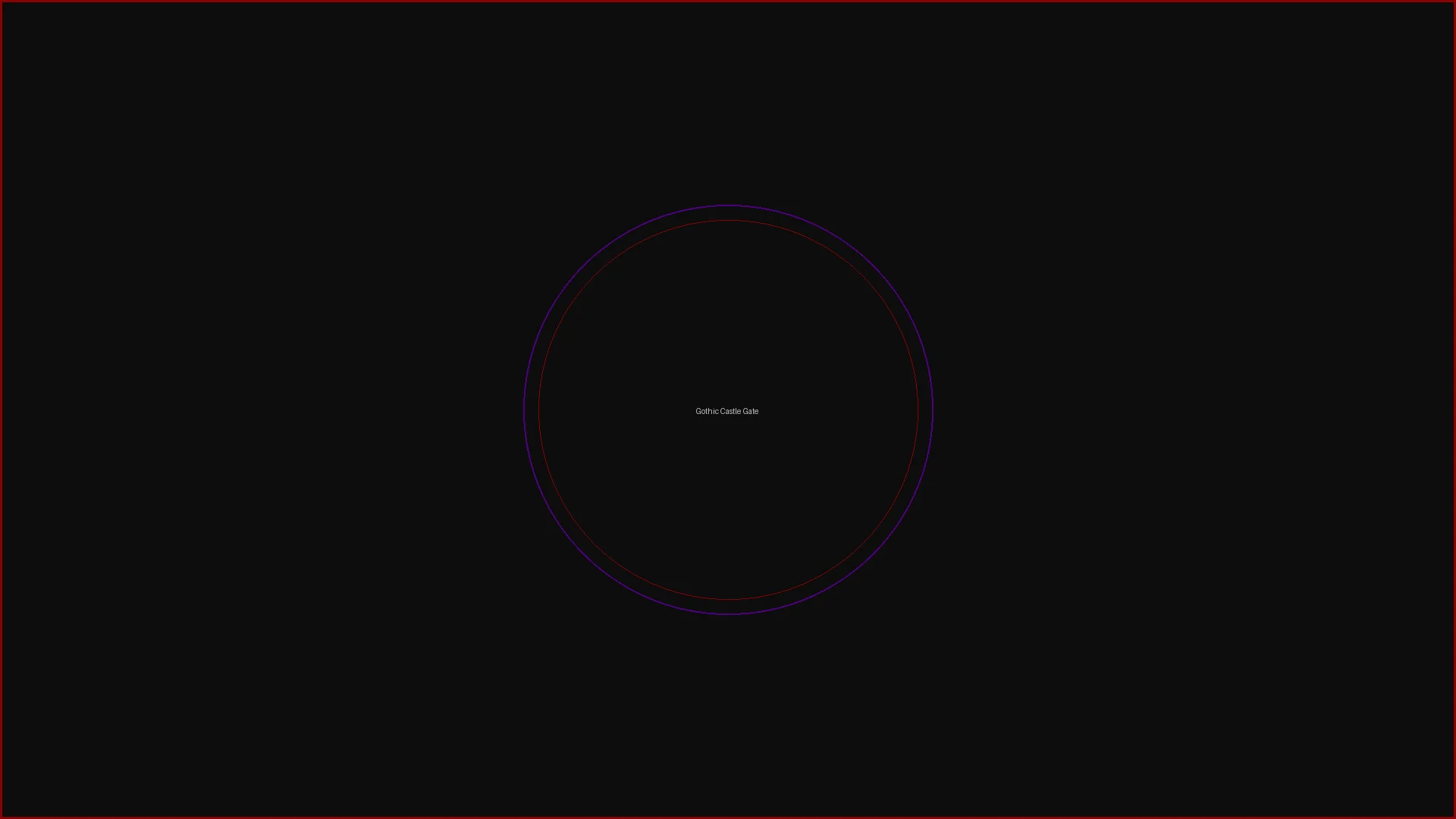 电子试玩 - 哥特城堡大门在迷雾中缓缓开启